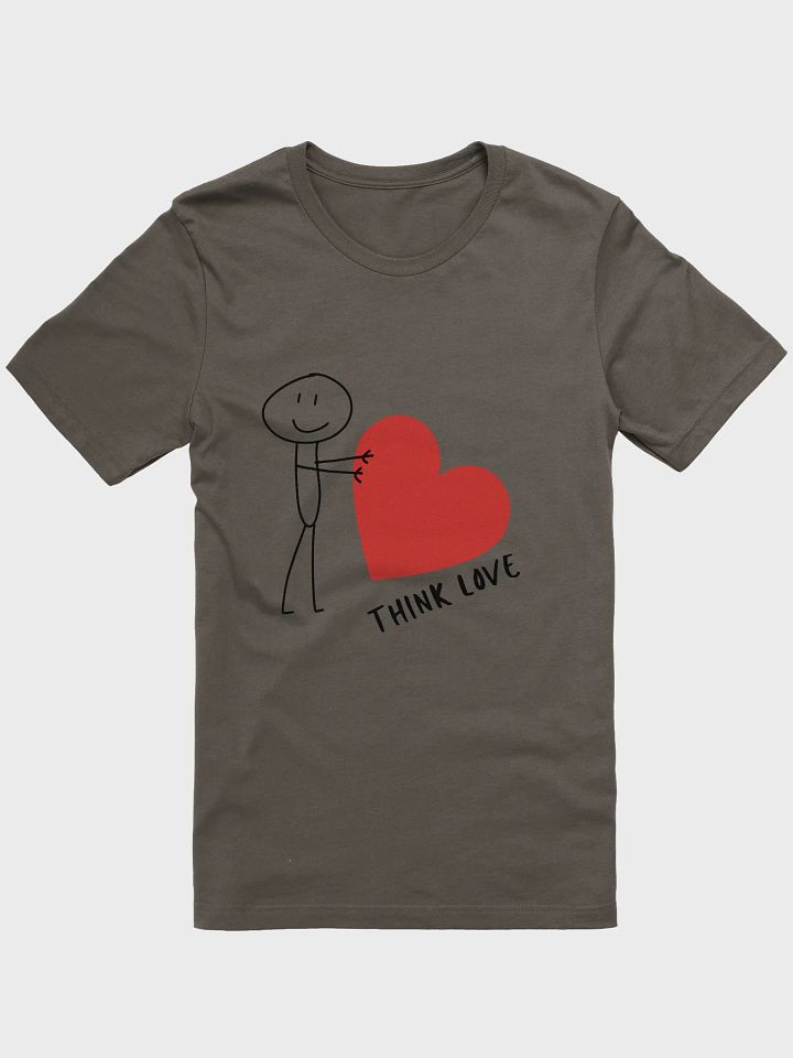 Think Love Supersoft T-Shirt product image (4)