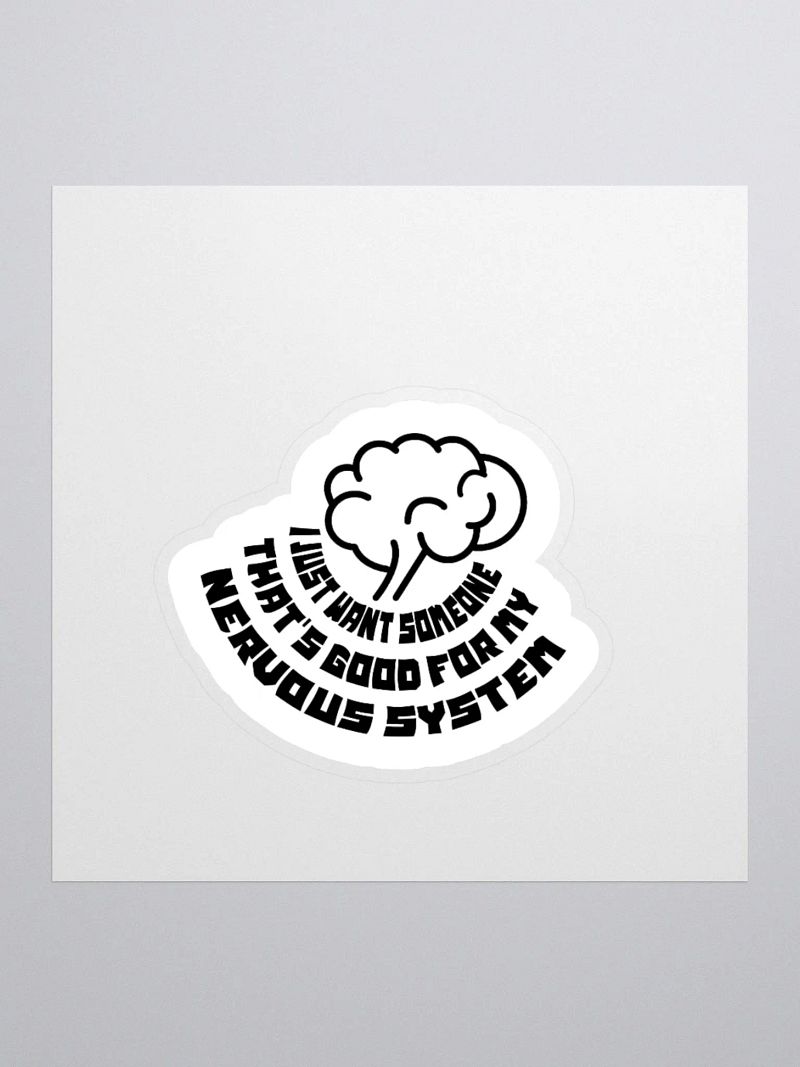 "Nervous System" Sticker