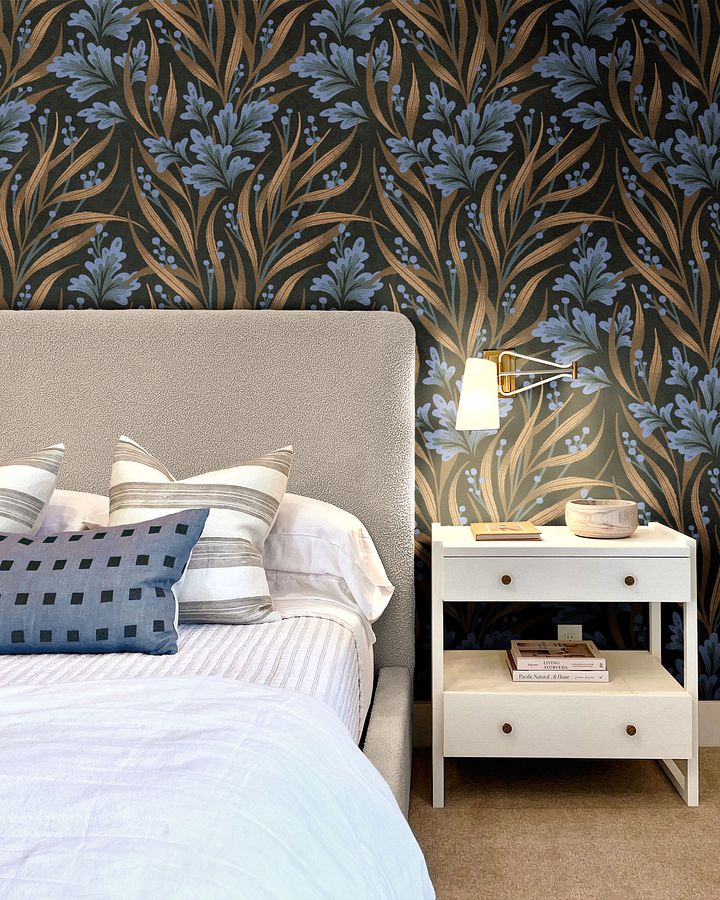 Wallpaper Mockup - Bedside with white table product image (1)
