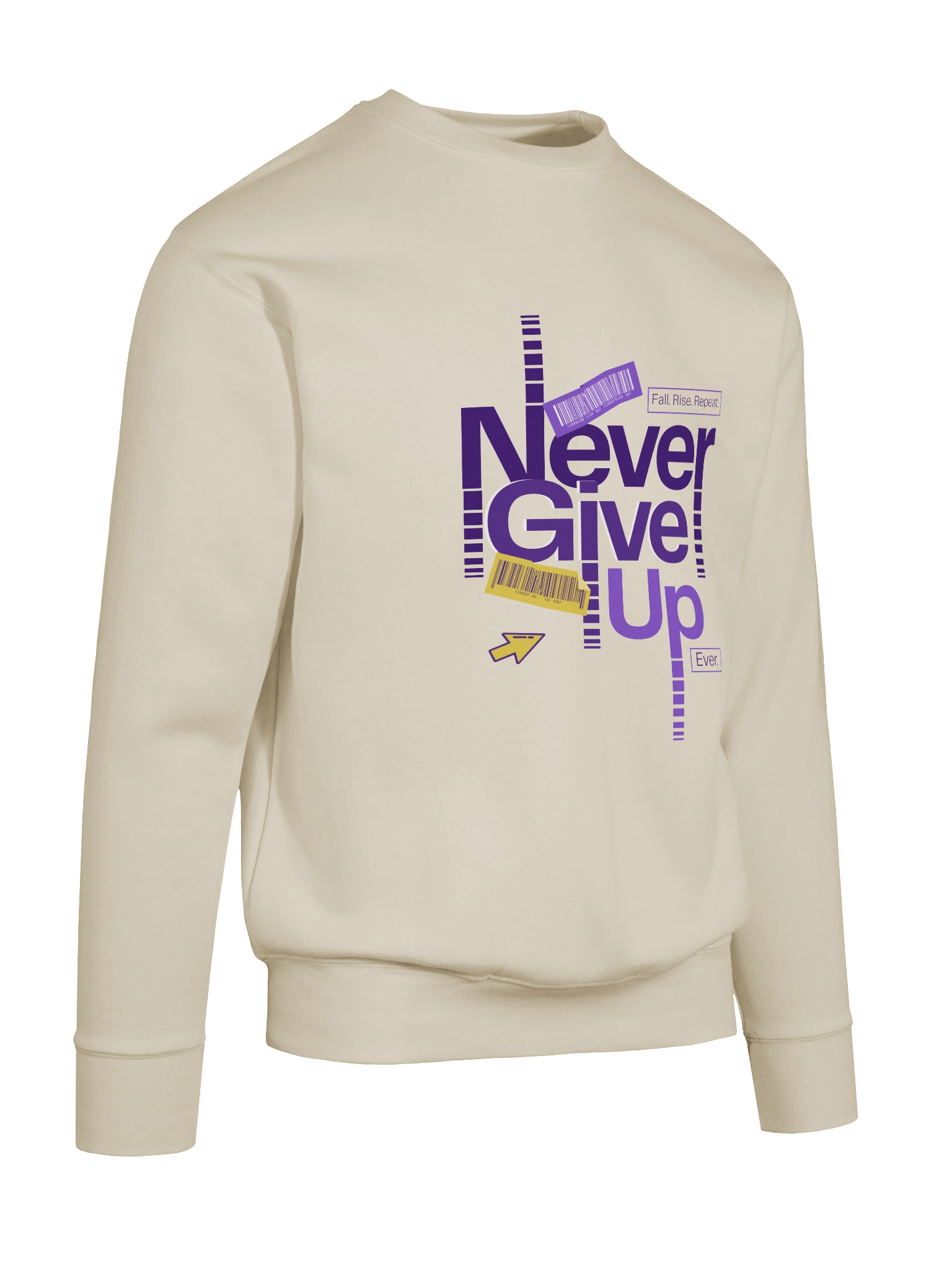 Never Give Up Sweet Shirt product image (19)