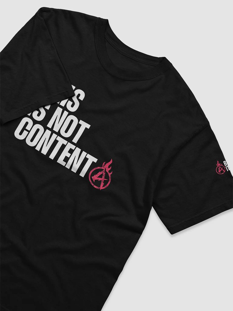 This Is Not Content Tee // 002 Uniform product image (3)