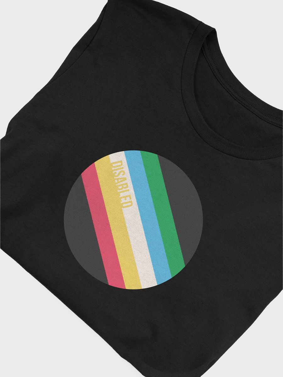 disabled pride flag t-shirt product image (5)