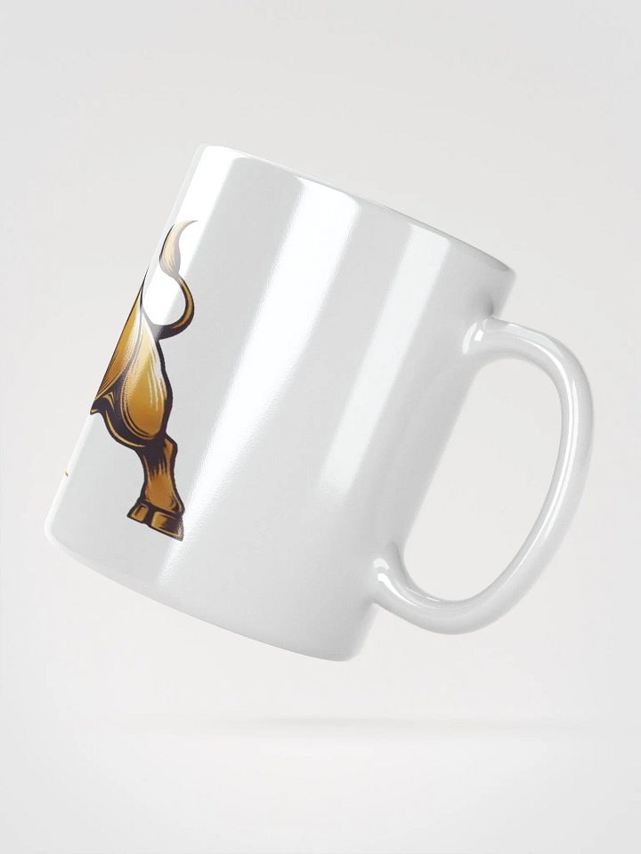 Raging Bull White Glossy Mug product image (6)