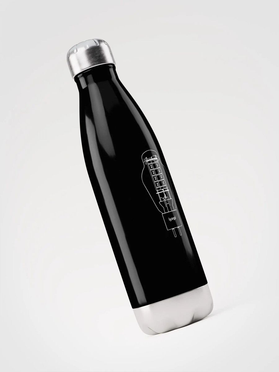 iyagi 300B Tube Stainless Steel Water Bottle (black) product image (3)