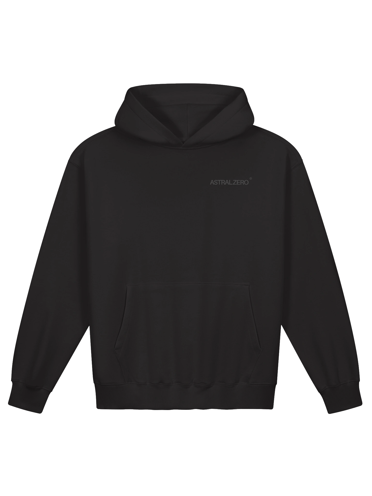 FELPA NERA CON LOGO product image (1)