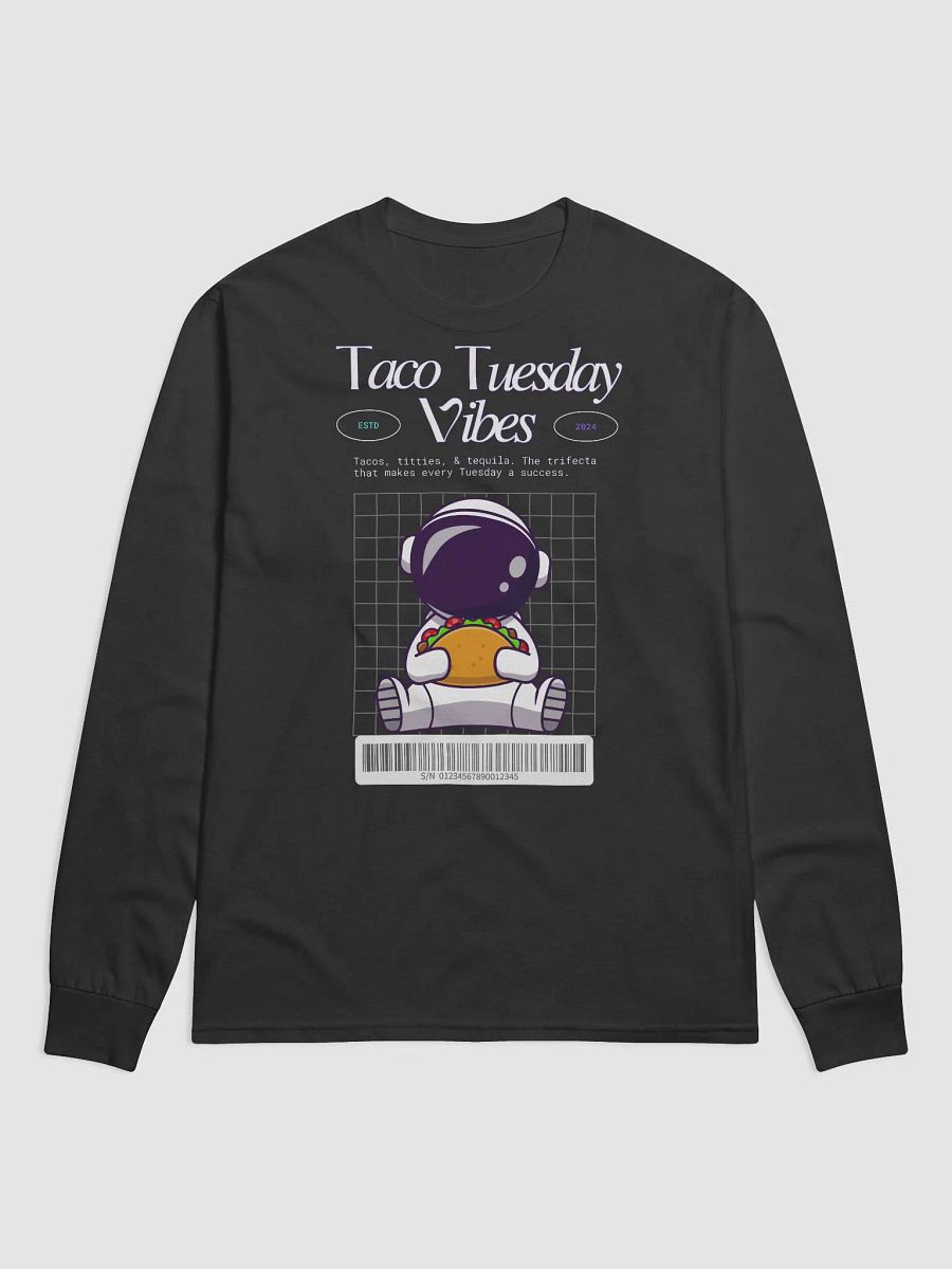Taco Tuesday Vibes Long Sleeve Shirt product image (1)
