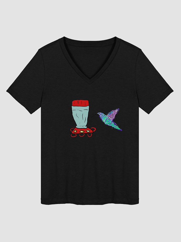 Hummingbird Relaxed V-Neck Tee product image (1)