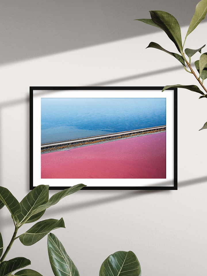 Lucin Cutoff Great Salt Lake Poster product image (2)