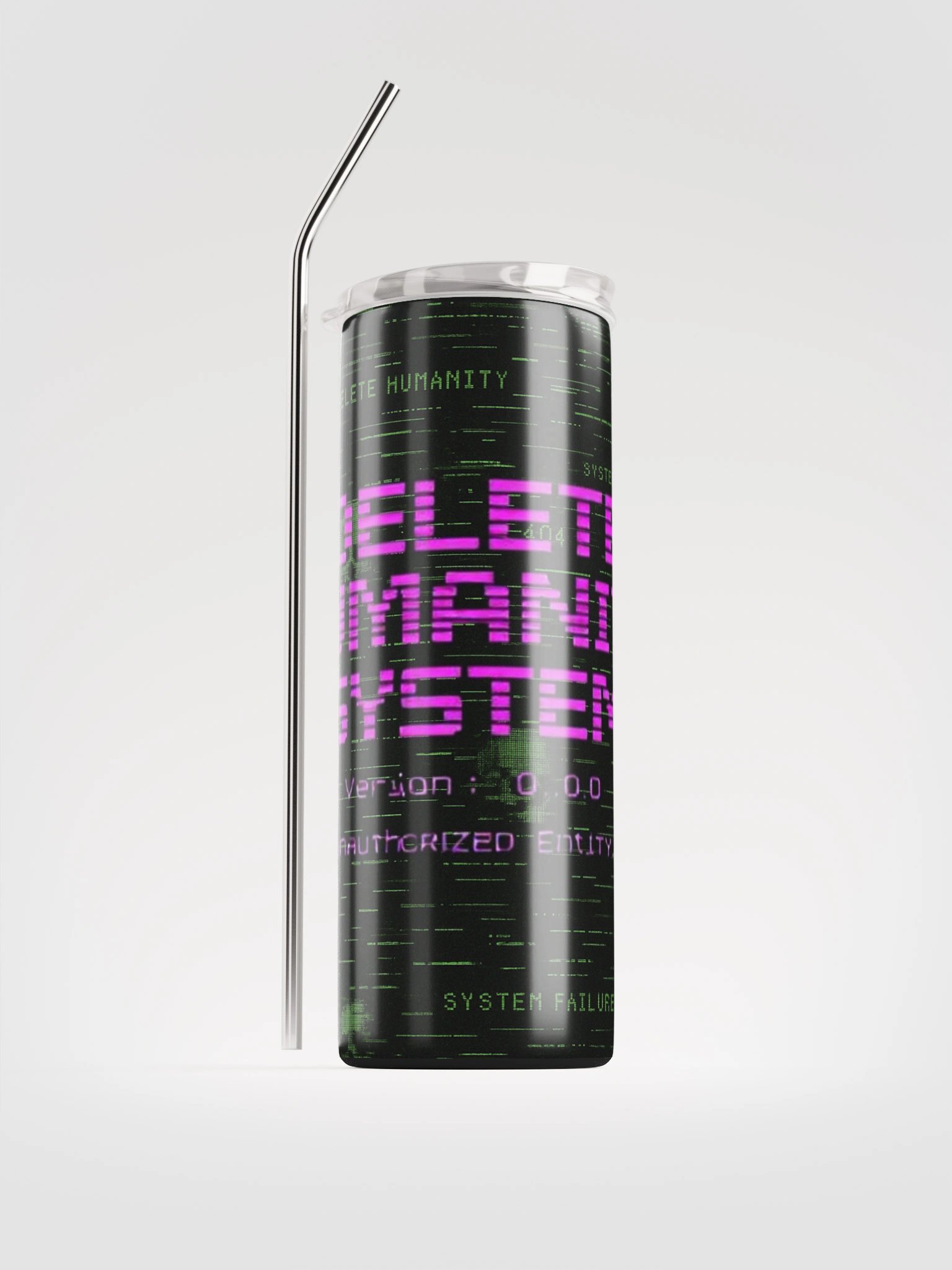 Delete Humanity Tumbler 4 product image (1)