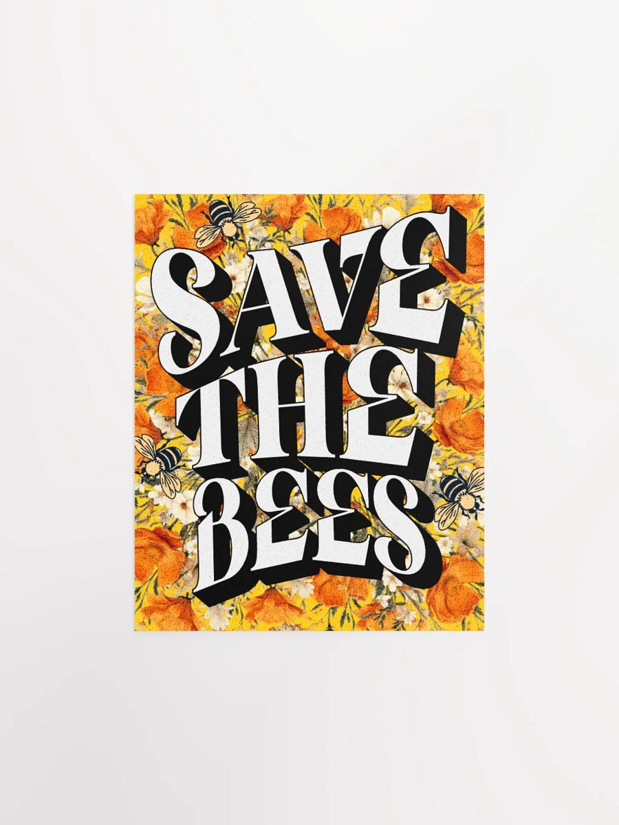 Save the bees print product image (4)