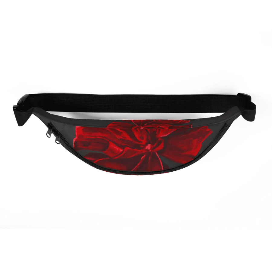 Wait For Me Red Carnation Fanny Pack product image (9)