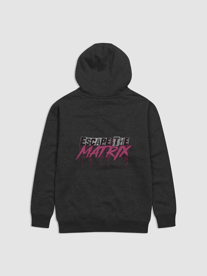 'ESCAPE THE MATRIX' Hoodie Pink product image (2)