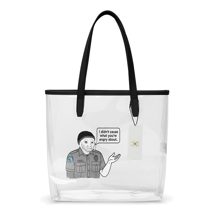 FDC Officer Meme Clear Tote product image (1)