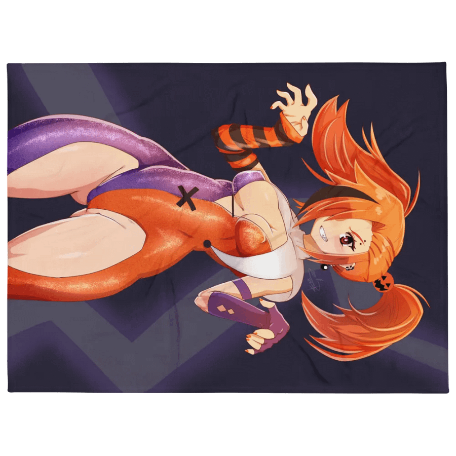 Pumpkin Jester Jay Blanket product image (1)