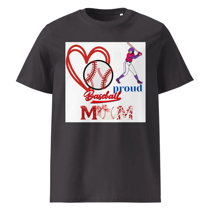 Baseball Mom T-Shirt Stanley/Stella Organic Cotton product image (1)