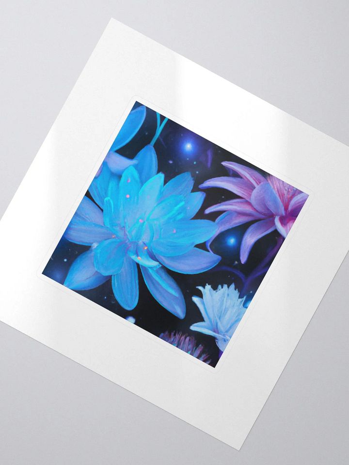 Galactic Wild Flower Sigma Sticker product image (2)