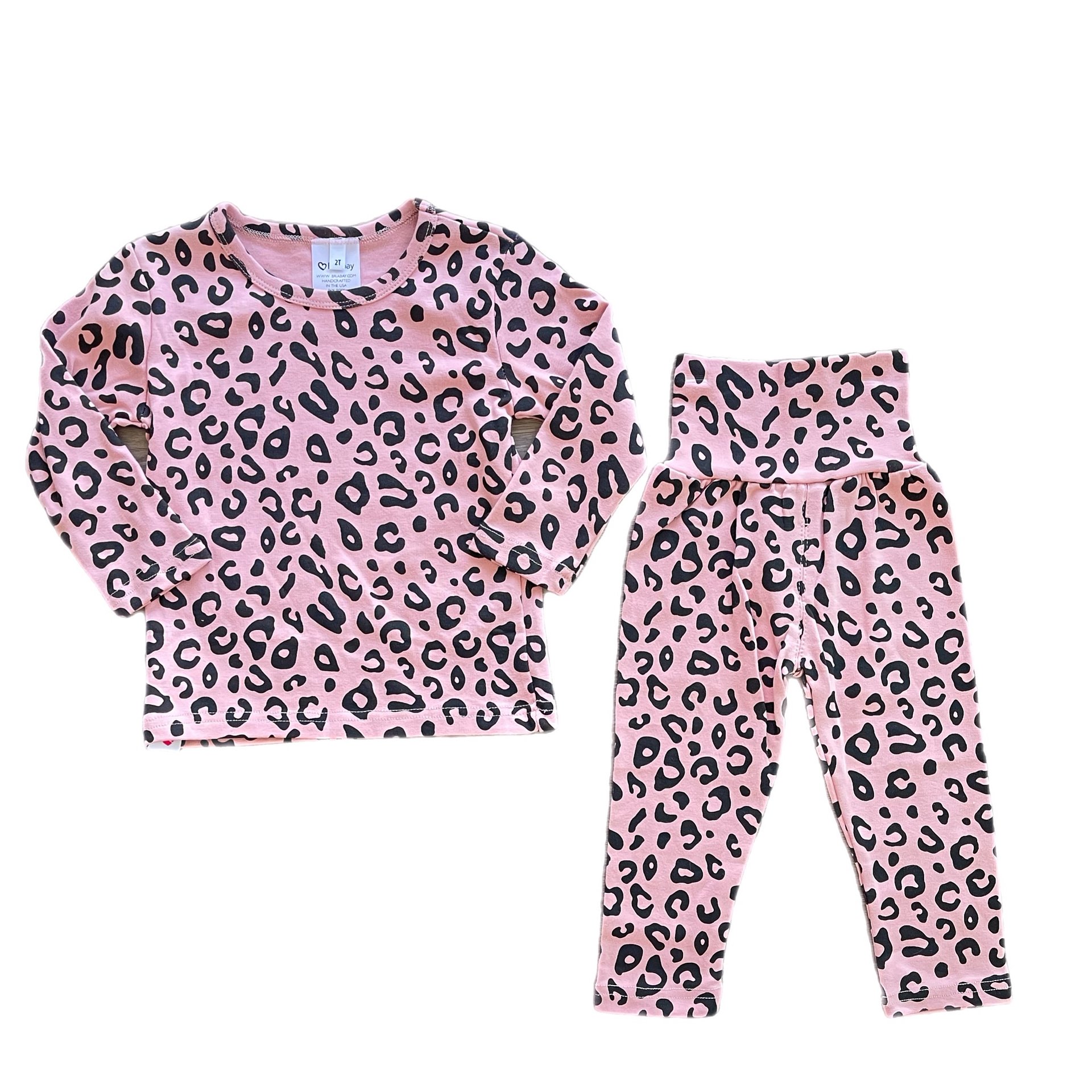 Pink Leopard 2 Piece set product image (1)