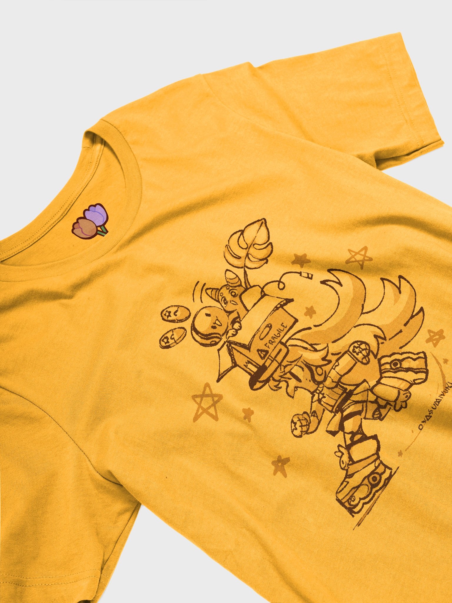Yunker-A-Thon Shirt (Yellow but Softer) product image (3)