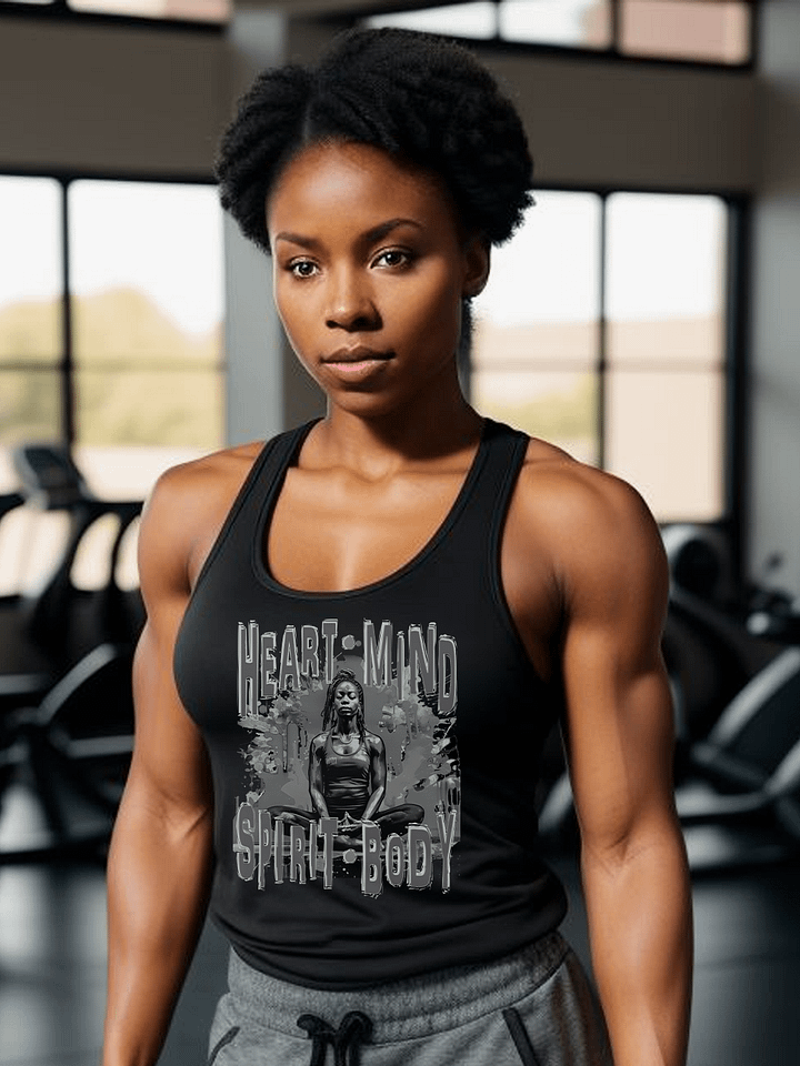 Takes Heart Mind Spirit Body Fitness Meditation Trainer Tank Top product image (2)