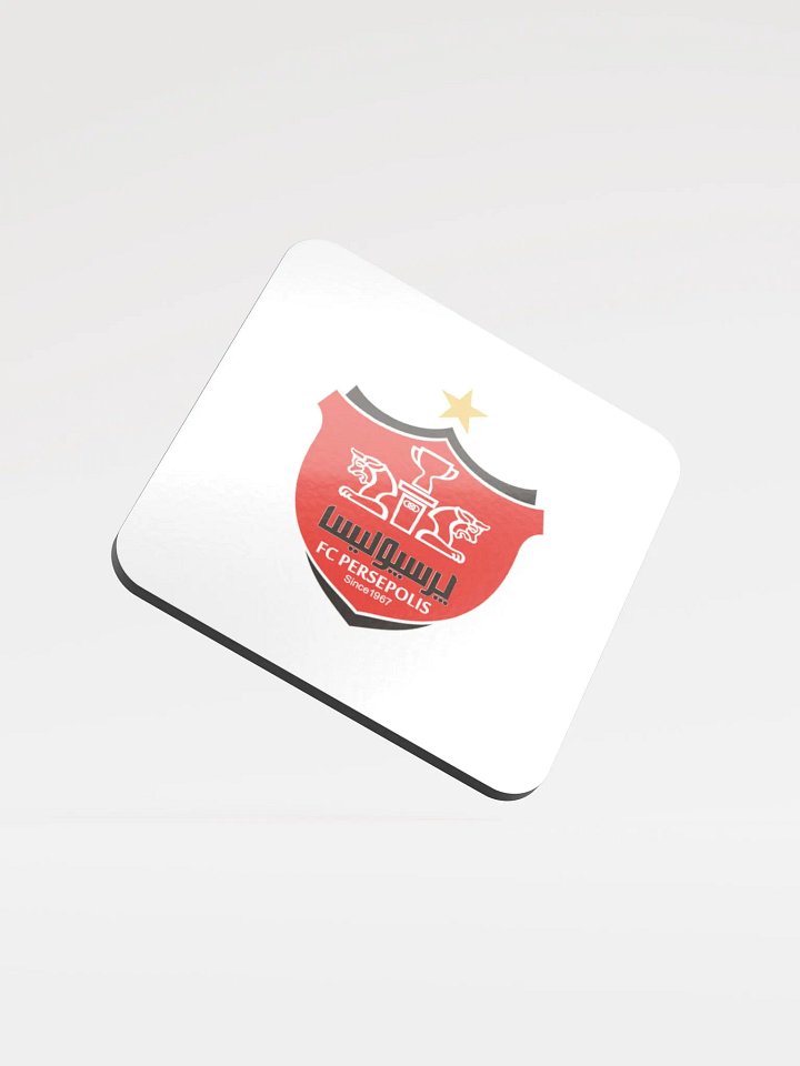 Mythical Trophy Shield Glossed Cork Coaster product image (1)