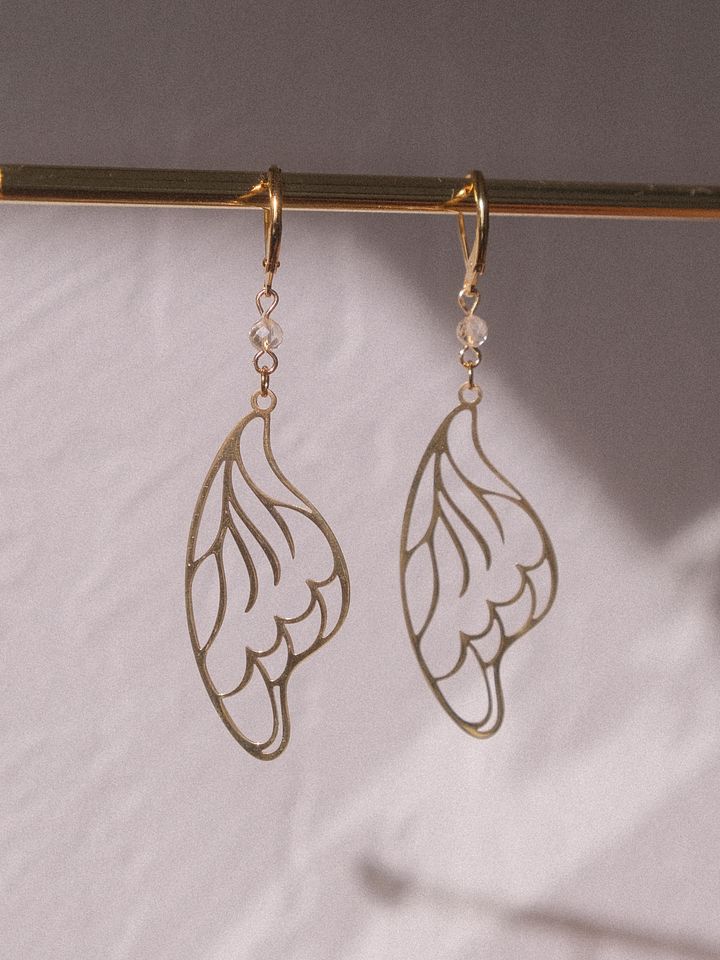 Wings of fortune - Citrine earrings product image (1)