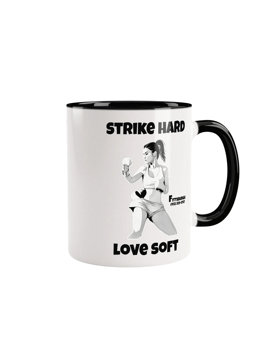 Warrior Women Ceramic Mug Black product image (2)