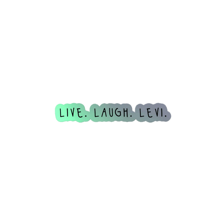 live. laugh. levi. product image (2)