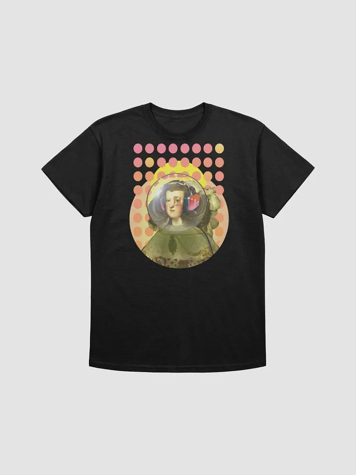 Queen of Space, by Frank Fonik (AM/FM Radio Headphone), Techno EDM, Unisex t-shirt product image (2)