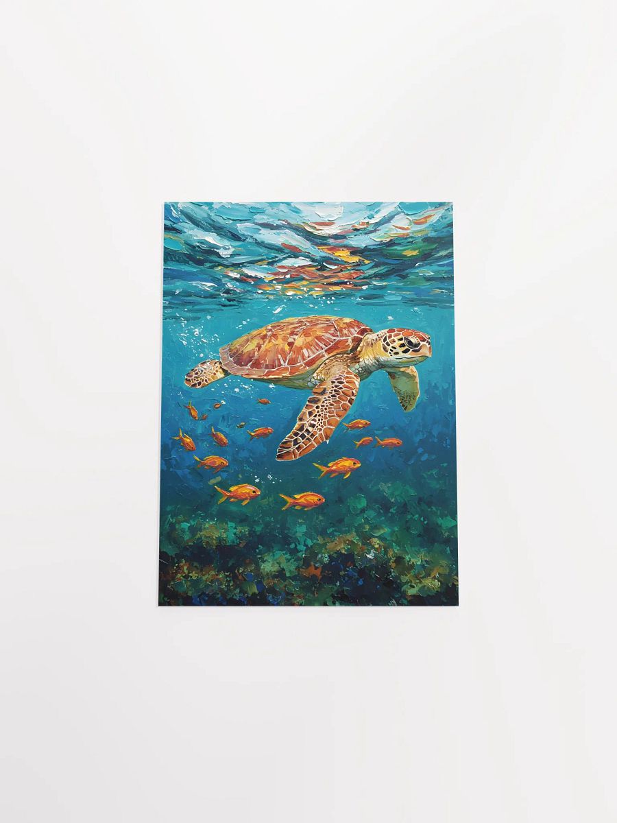 Sea Turtle: Ancient Mariner of the Reef Poster product image (23)