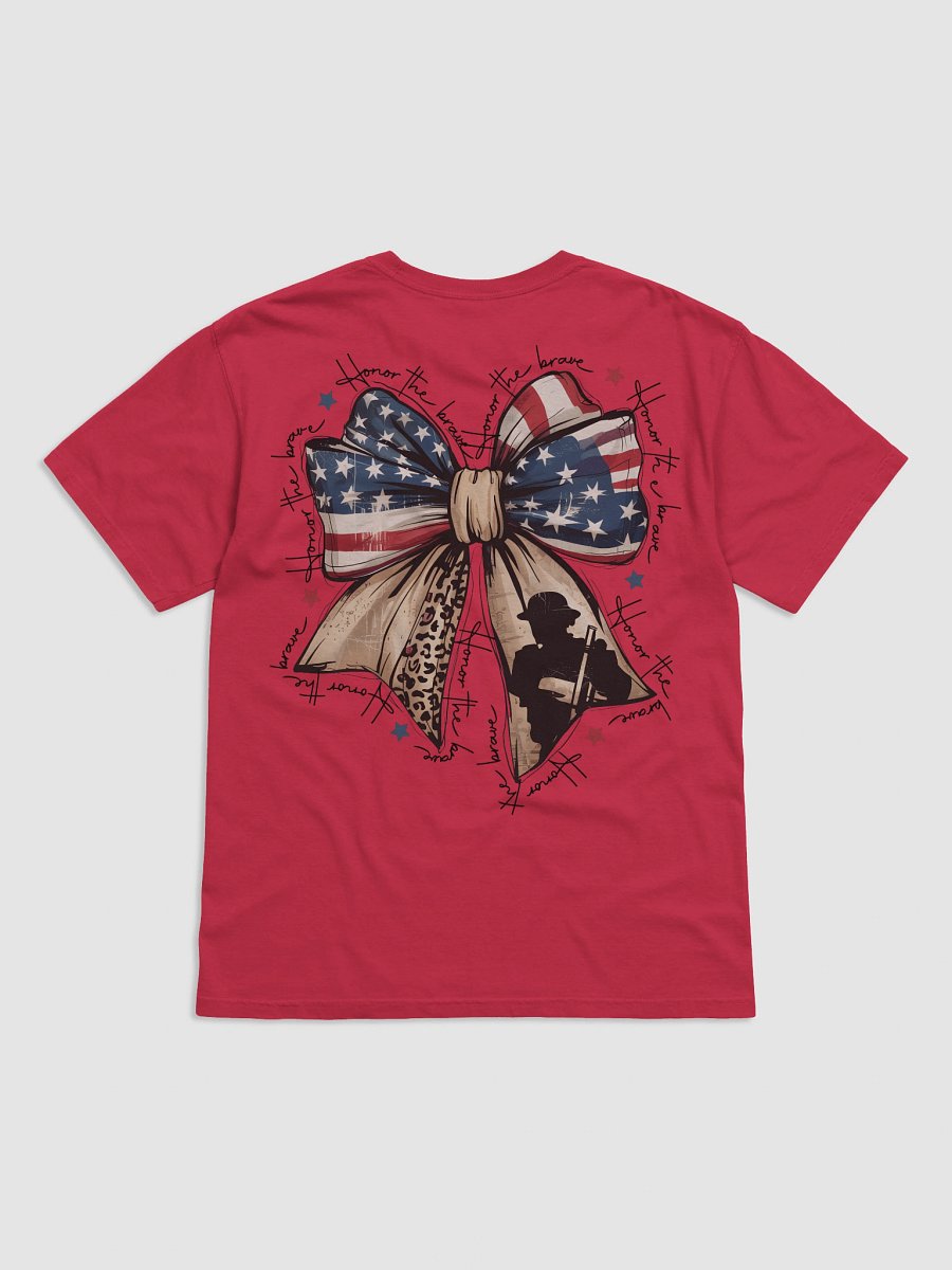Patriotic Soldier Bow T-Shirt product image (23)