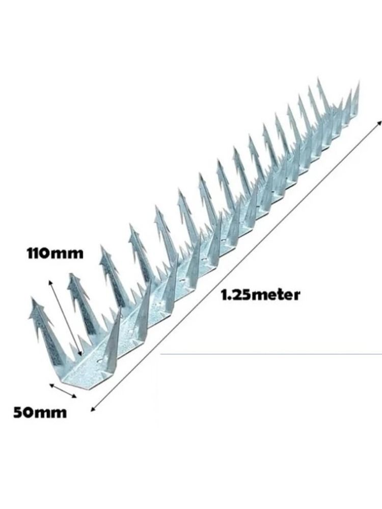 Home Store Security Wall Fencing Spikes Type 1 – Stainless Steel / Galvanized (1.25M) product image (2)