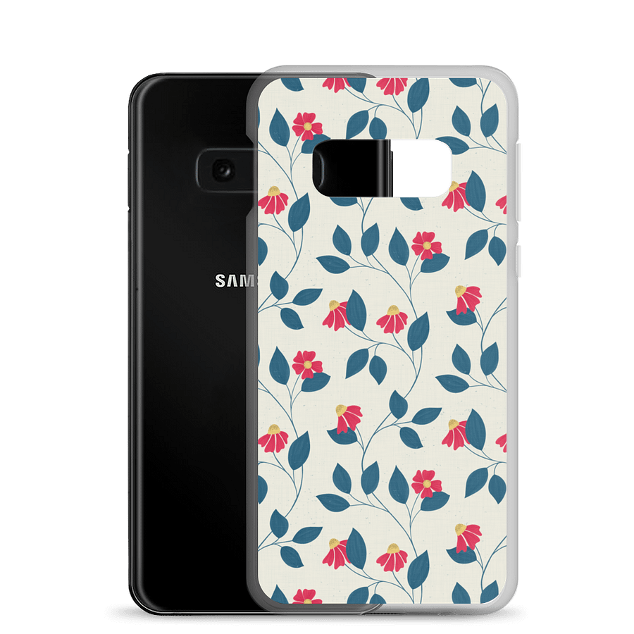 Cosmic Bloom Trailing Soft Case for Samsung product image (24)
