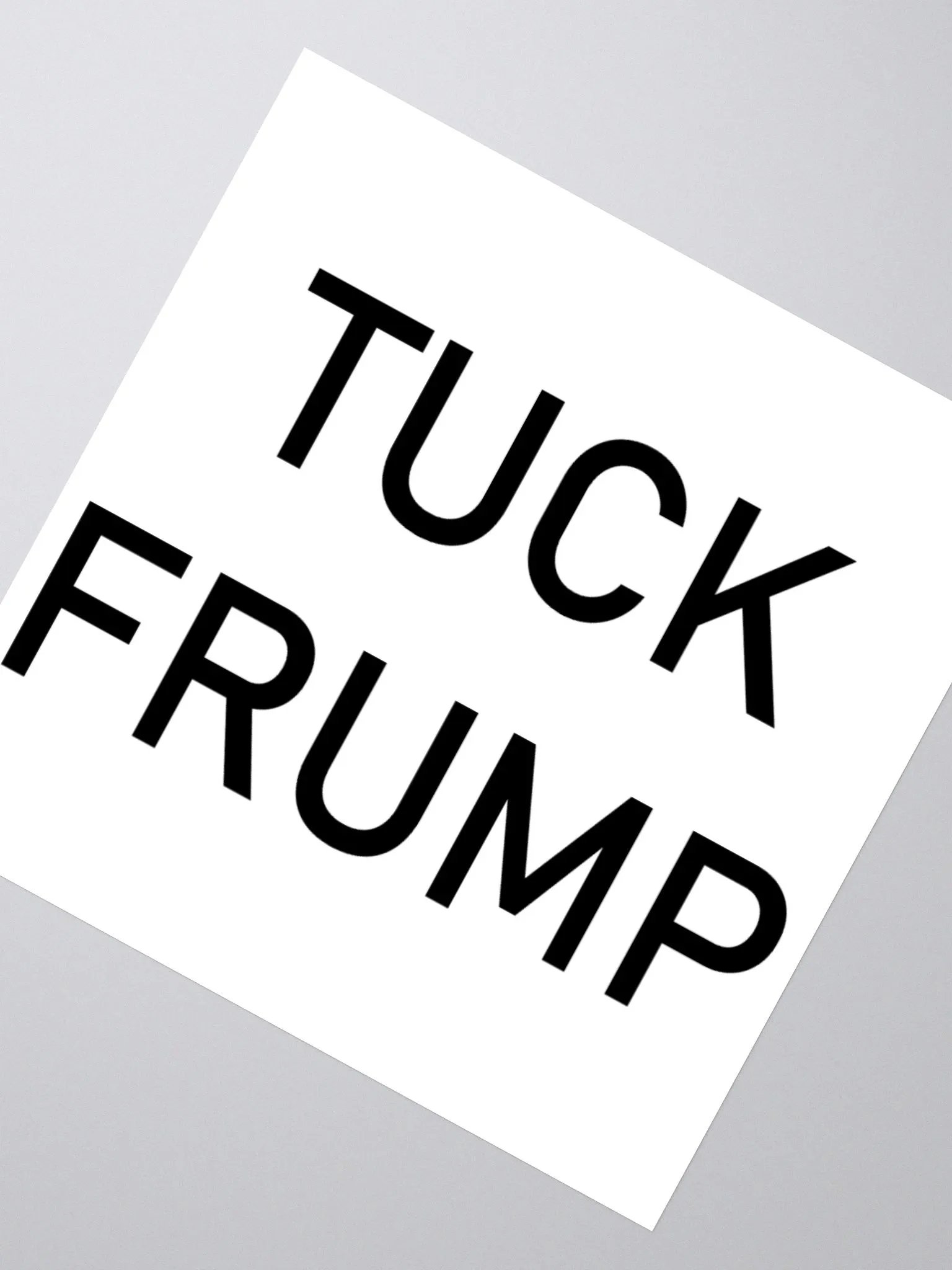 "Tuck Frump" (Version 1) Sticker product image (2)