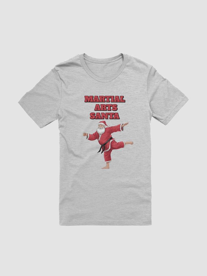 Martial Arts Santa - Funny Christmas T-shirt product image (1)