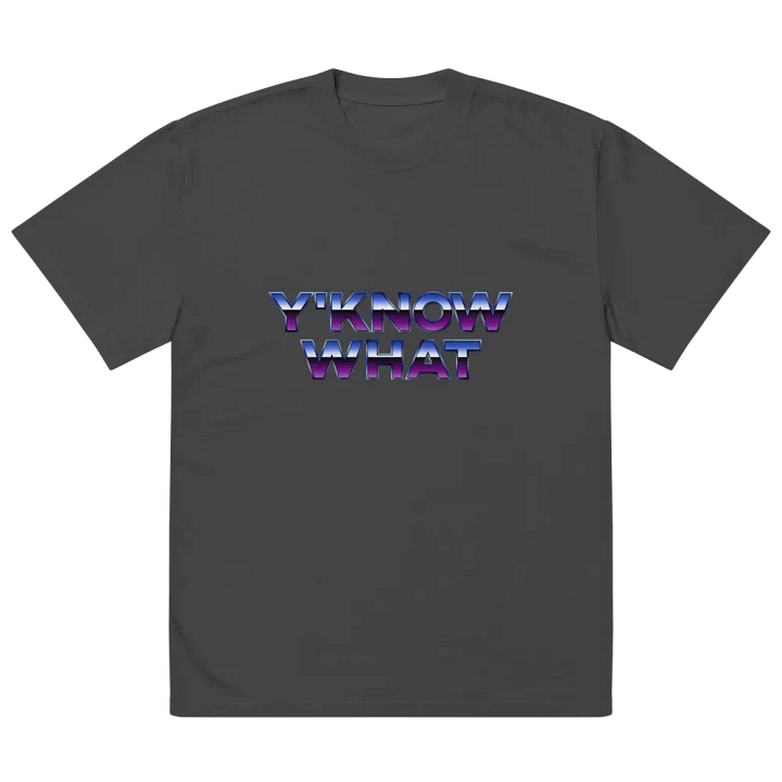Y'know what Womens premium oversized Tee product image (5)