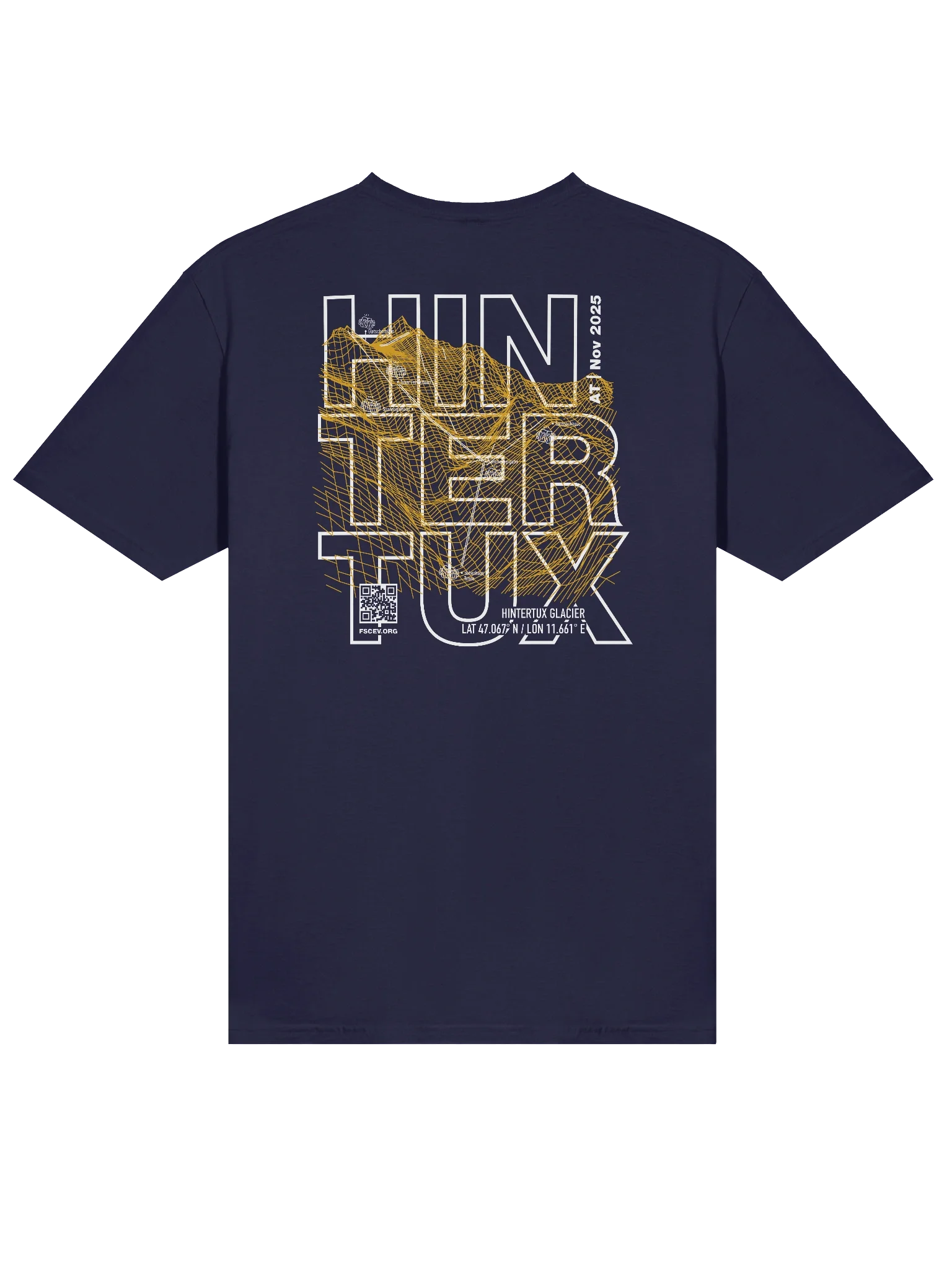 Logo Blowing Flake Hintertux Resort (front and back print) product image (5)