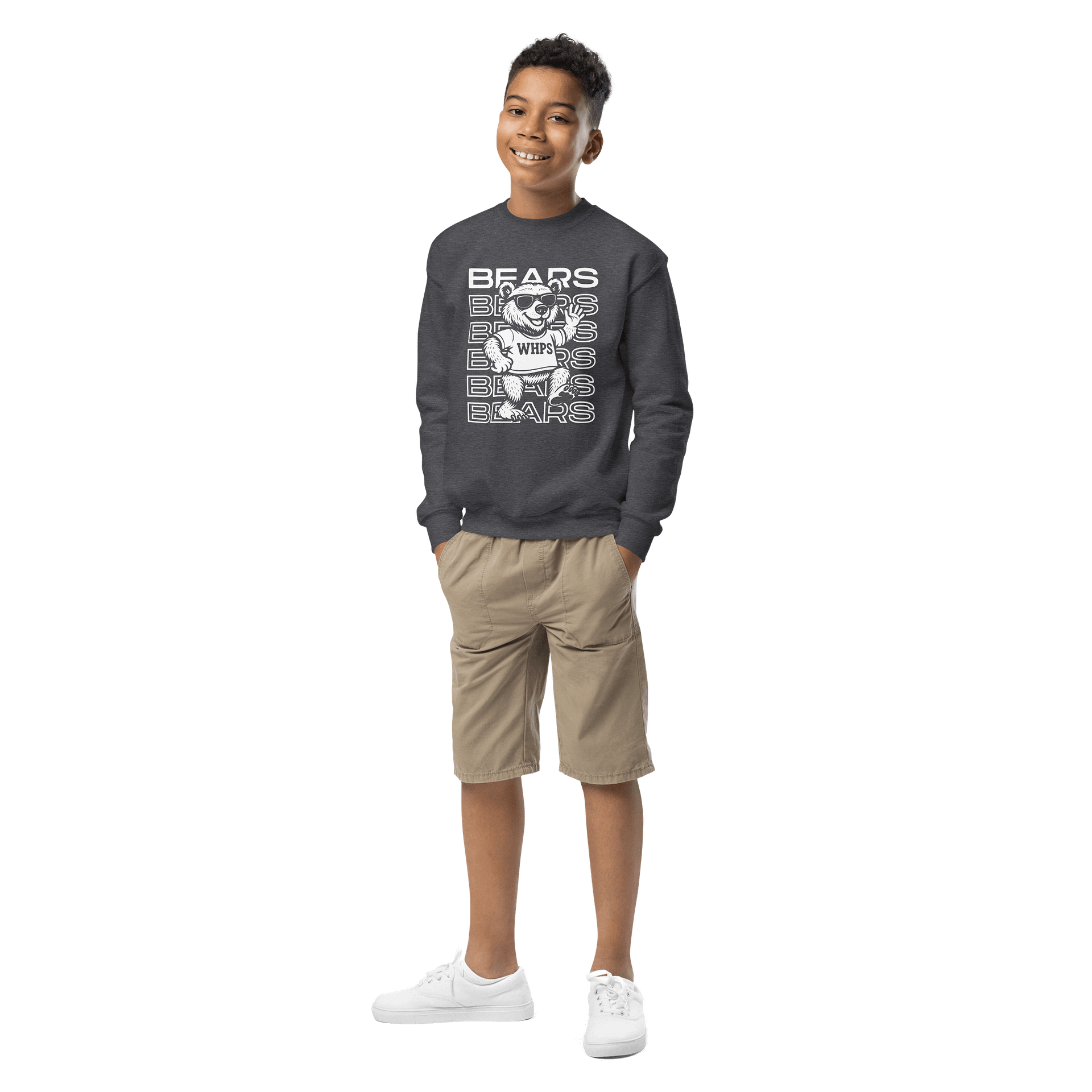 Youth Bears Crewneck Sweater product image (2)