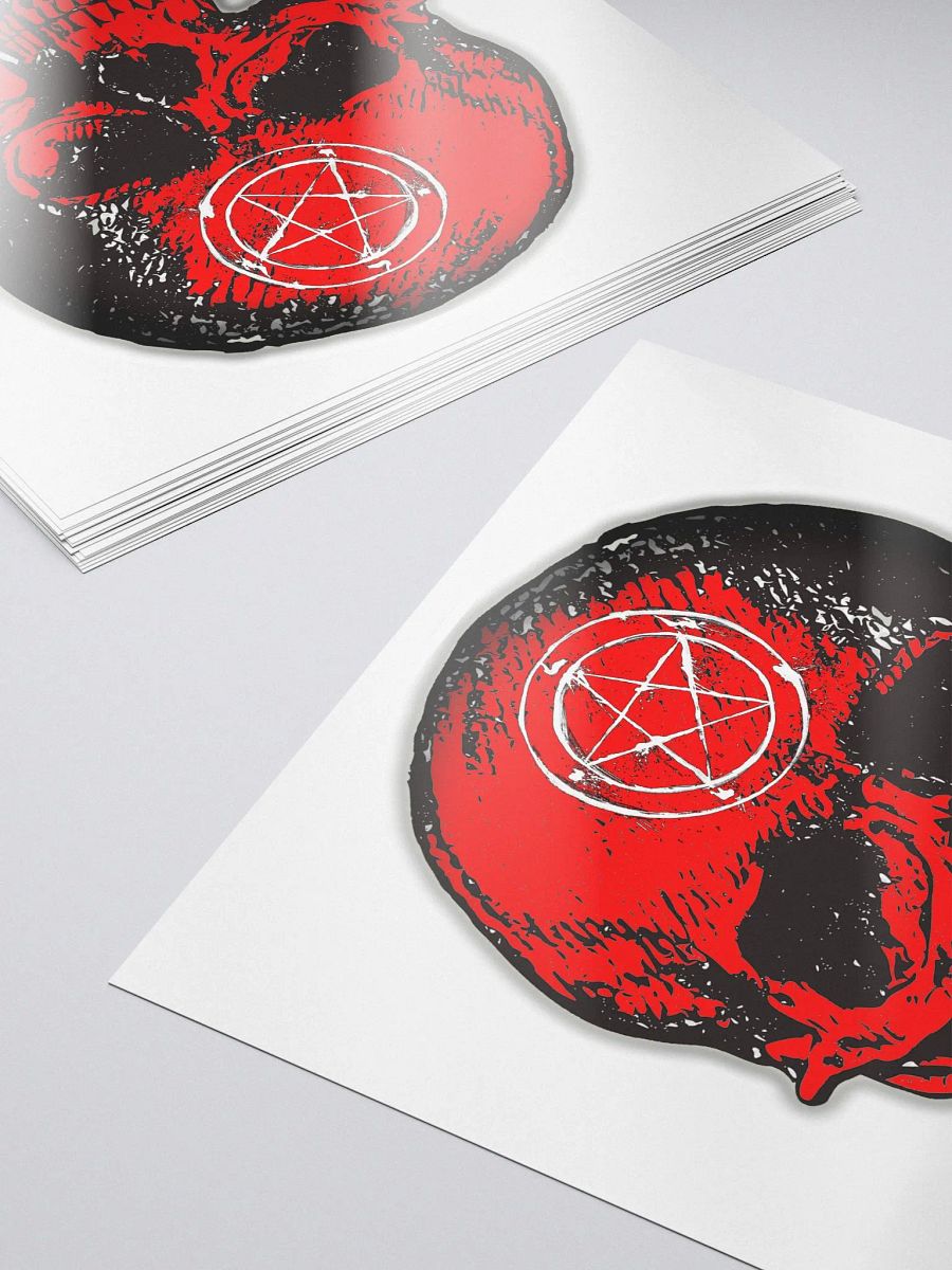 Darhk Skull Sticker (Just Skull) product image (5)