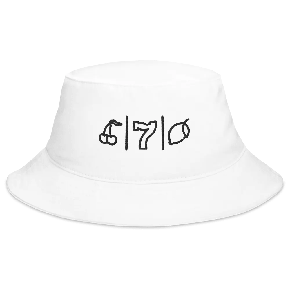 Cdog Spins Bucket Hat White product image (2)