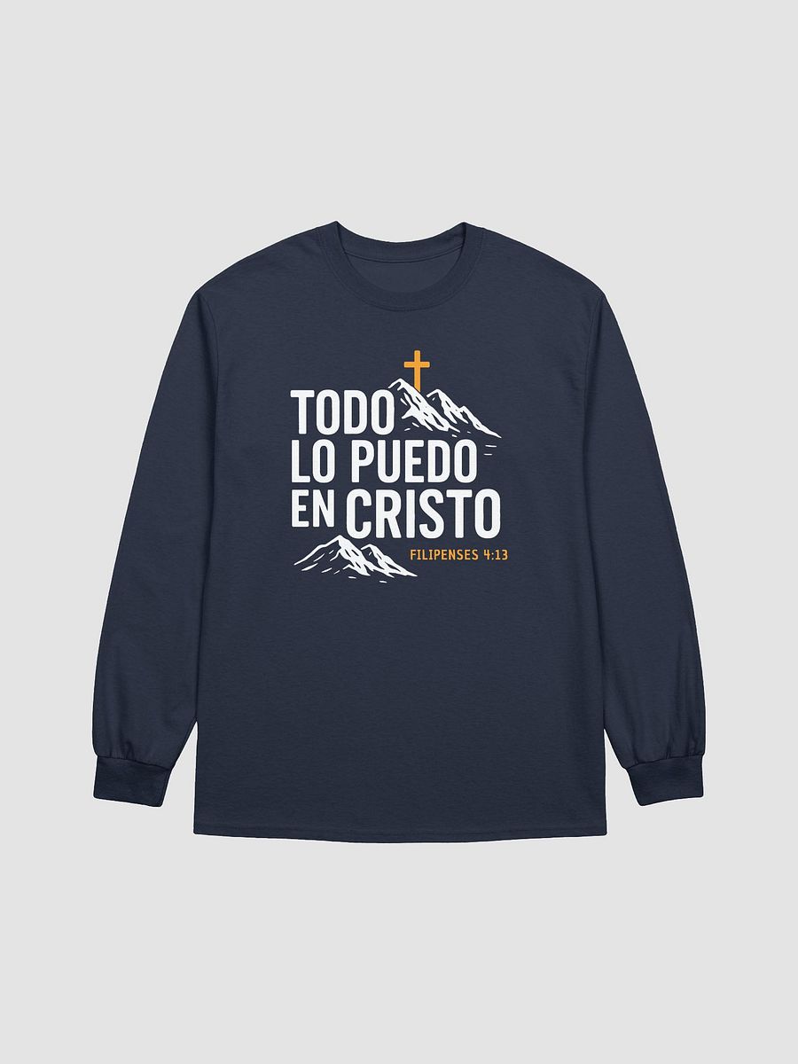 Camiseta Unisex Manga Larga | Todo lo puedo en cristo product image (21)