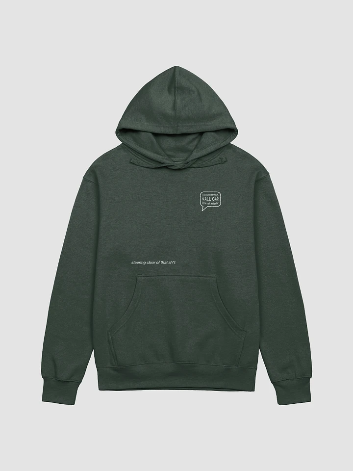Commented IN ALL CAPS - Premium Hoodie product image (3)