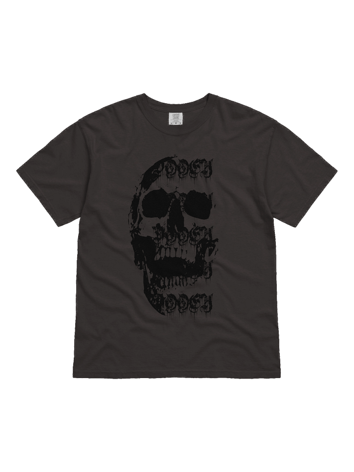 Black Dooey Half Skull T-Shirt product image (2)