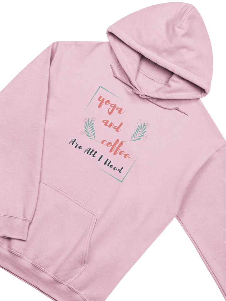 Yoga and Coffee Hoodie - Minimalist Comfort Wear product image (2)