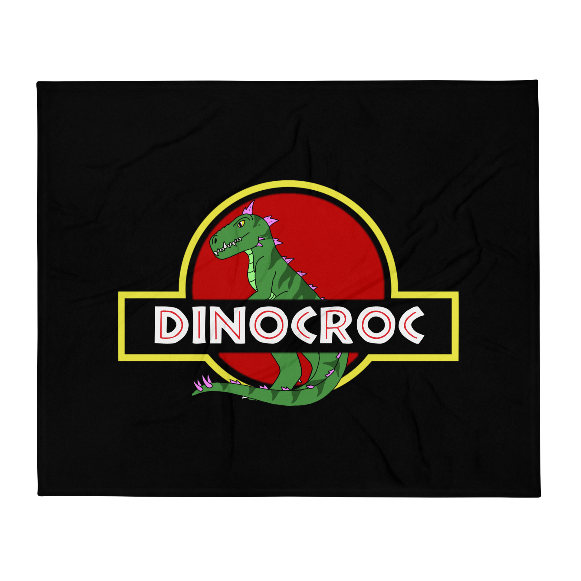 Dinocroc Throw Blanket product image (2)