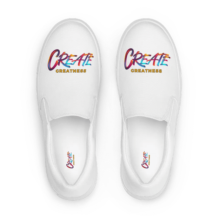 Create Greatness Women's Slip-Ons product image (1)
