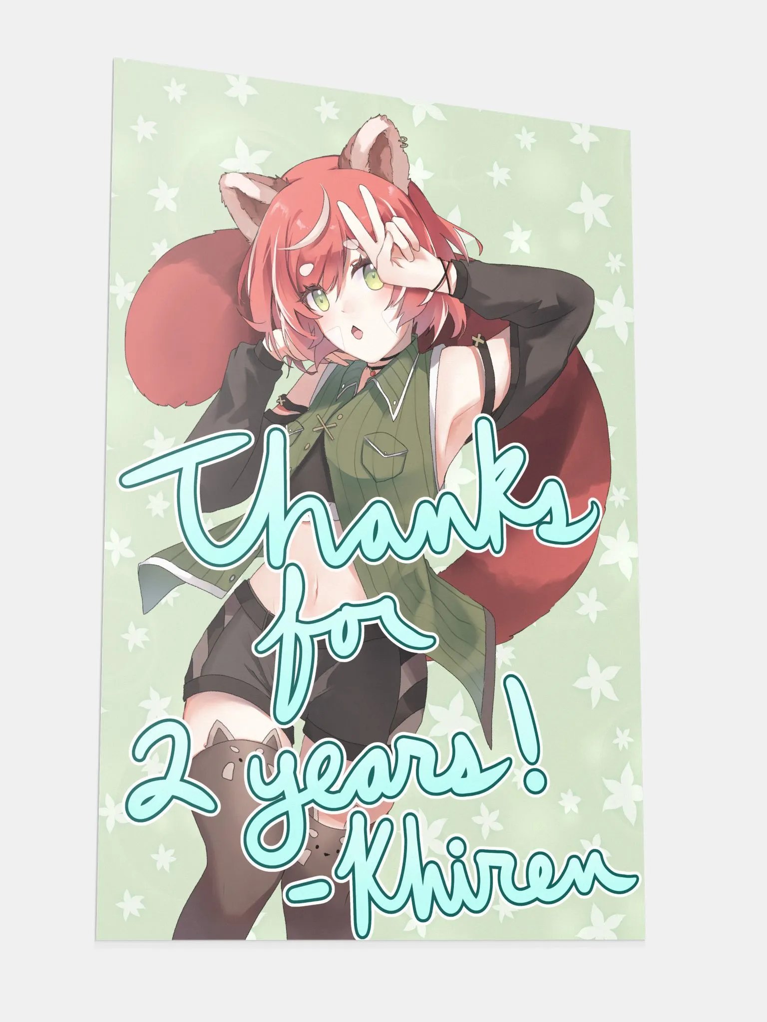 Khiren - 2 Year Anniversary Poster (Signed) product image (3)