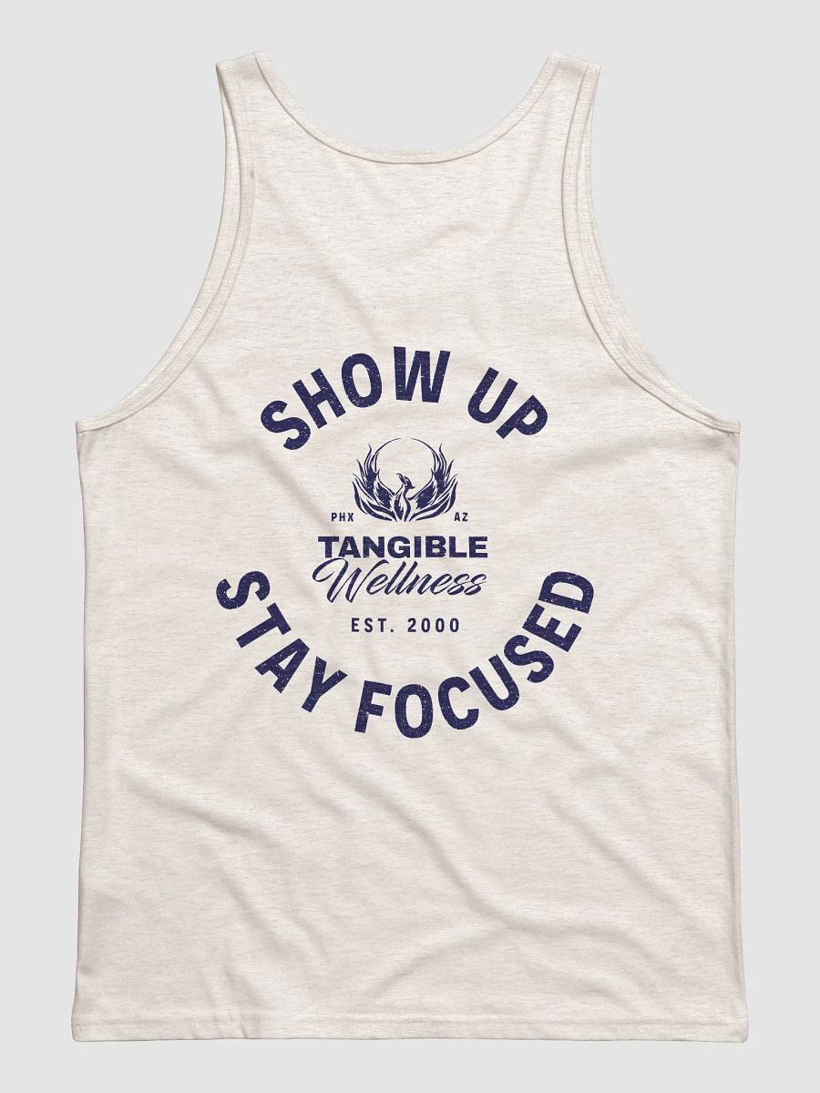 Show Up, Stay Focused Tank – Light Colors product image (1)