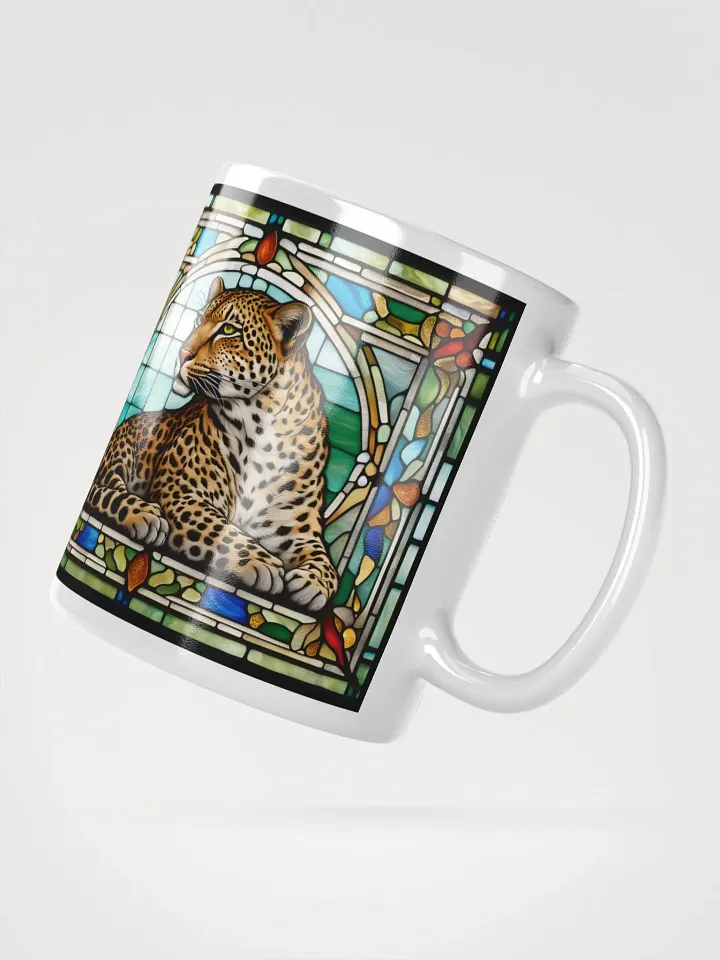 #003 Handsome Leopold - Stained Glass Mug product image (2)