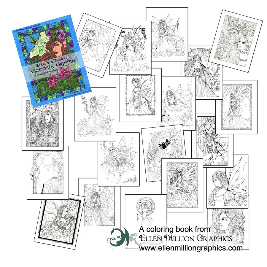 The Collected Fairies of Victoria Griffin - Coloring Book product image (2)