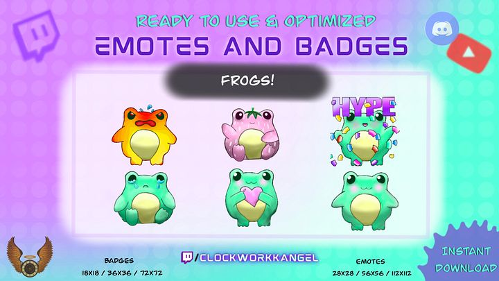 FROG EMOTES product image (1)
